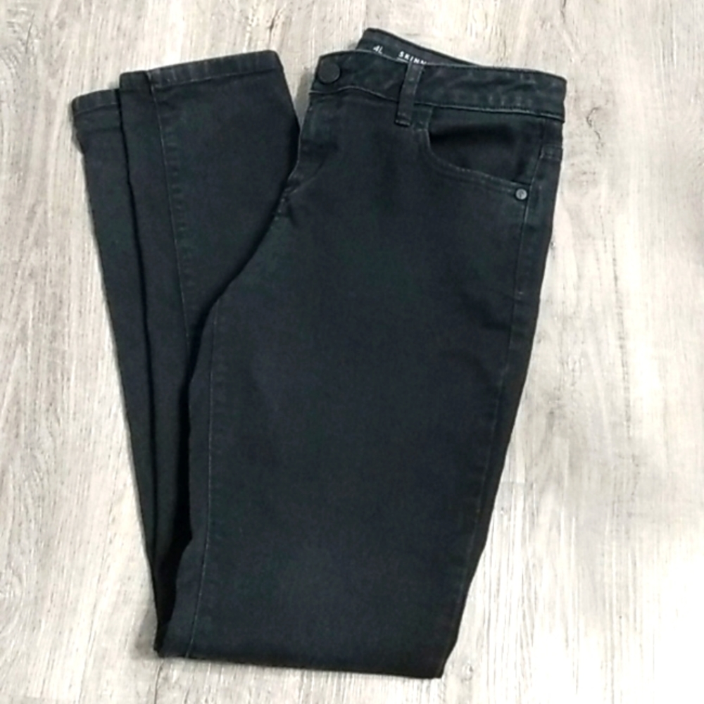 VERA WANG Black Denim Jeans size 4L